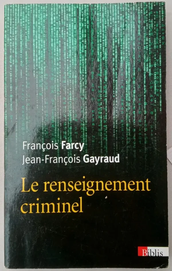 Le renseignement criminel