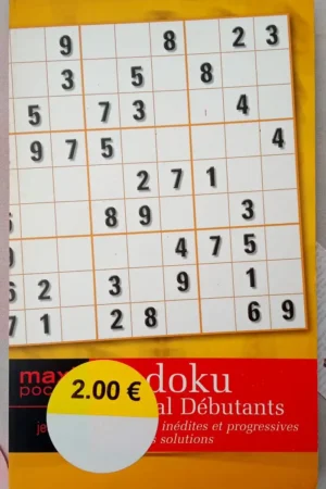 Sudoku , spécial débutant