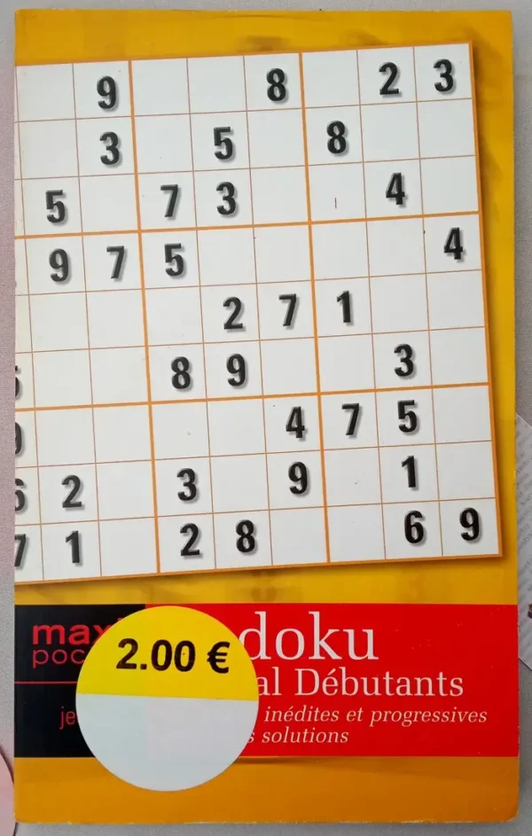 Sudoku , spécial débutant