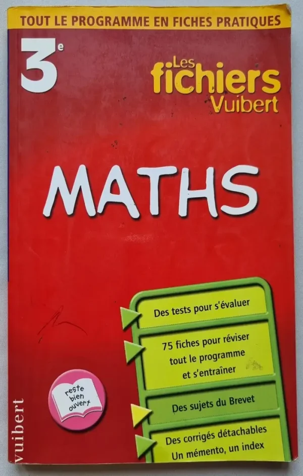 Les fichiers Vuibert MATHS 3e