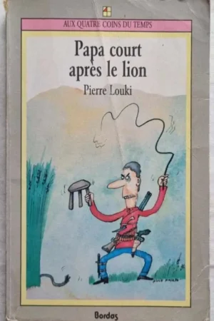 Papa court après le lion