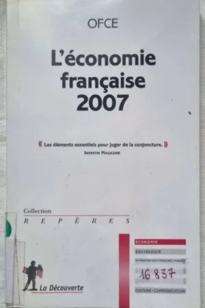 L'économie française (édition 2007)
