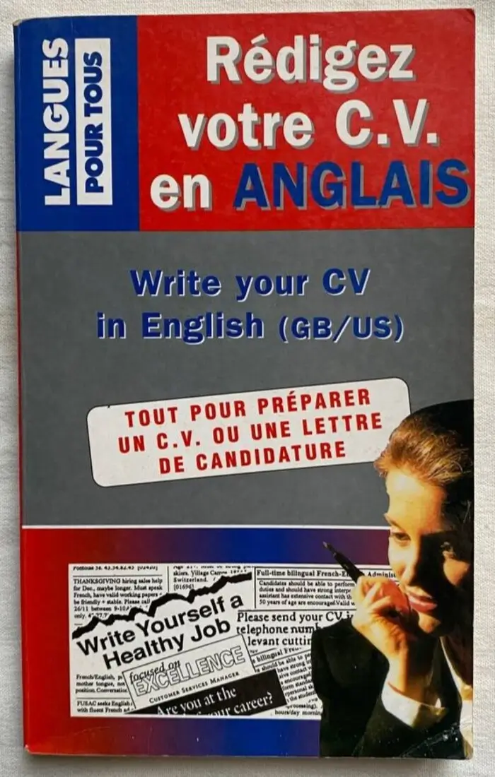 Rédigez votre C.V. en anglais